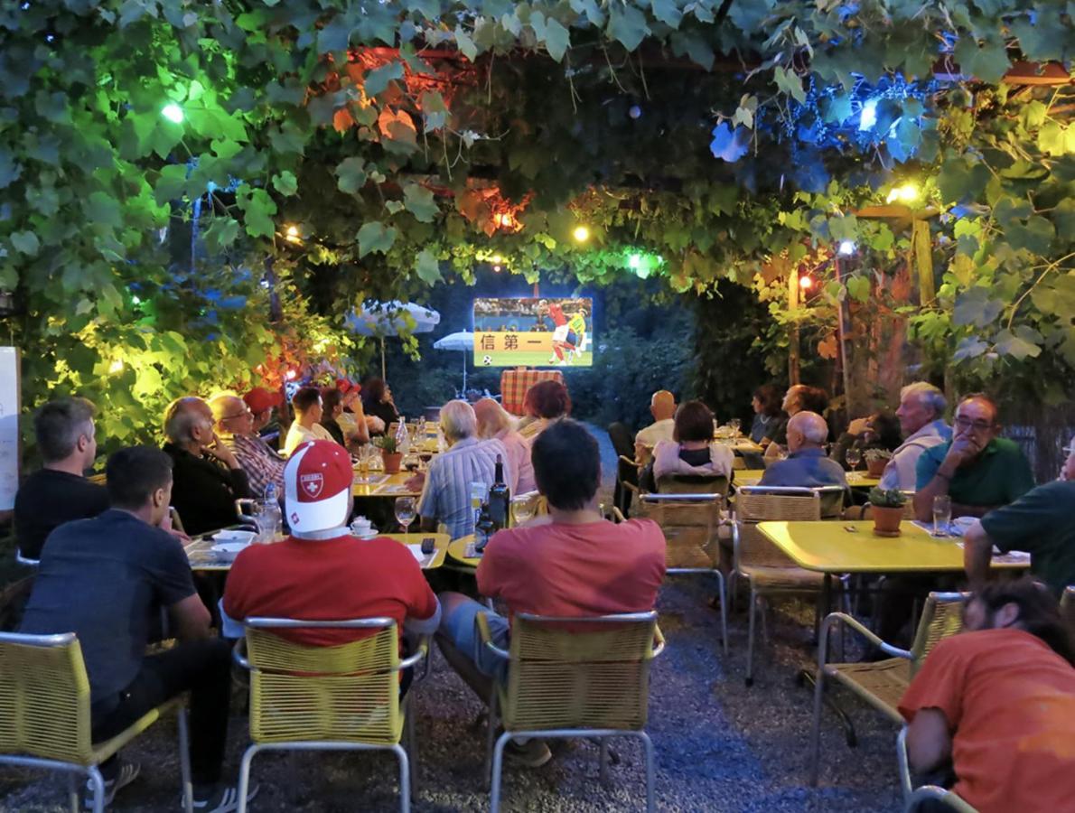 Osteria Grütli con alloggio Borgnone Exterior foto